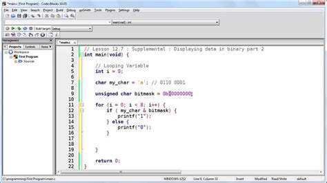 how to print binary in c: exploring different methods and their applications