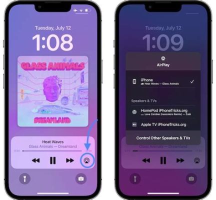 how to show music on lock screen iphone and why does this matter for personal branding